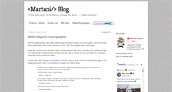 Desktop Screenshot of martani.net